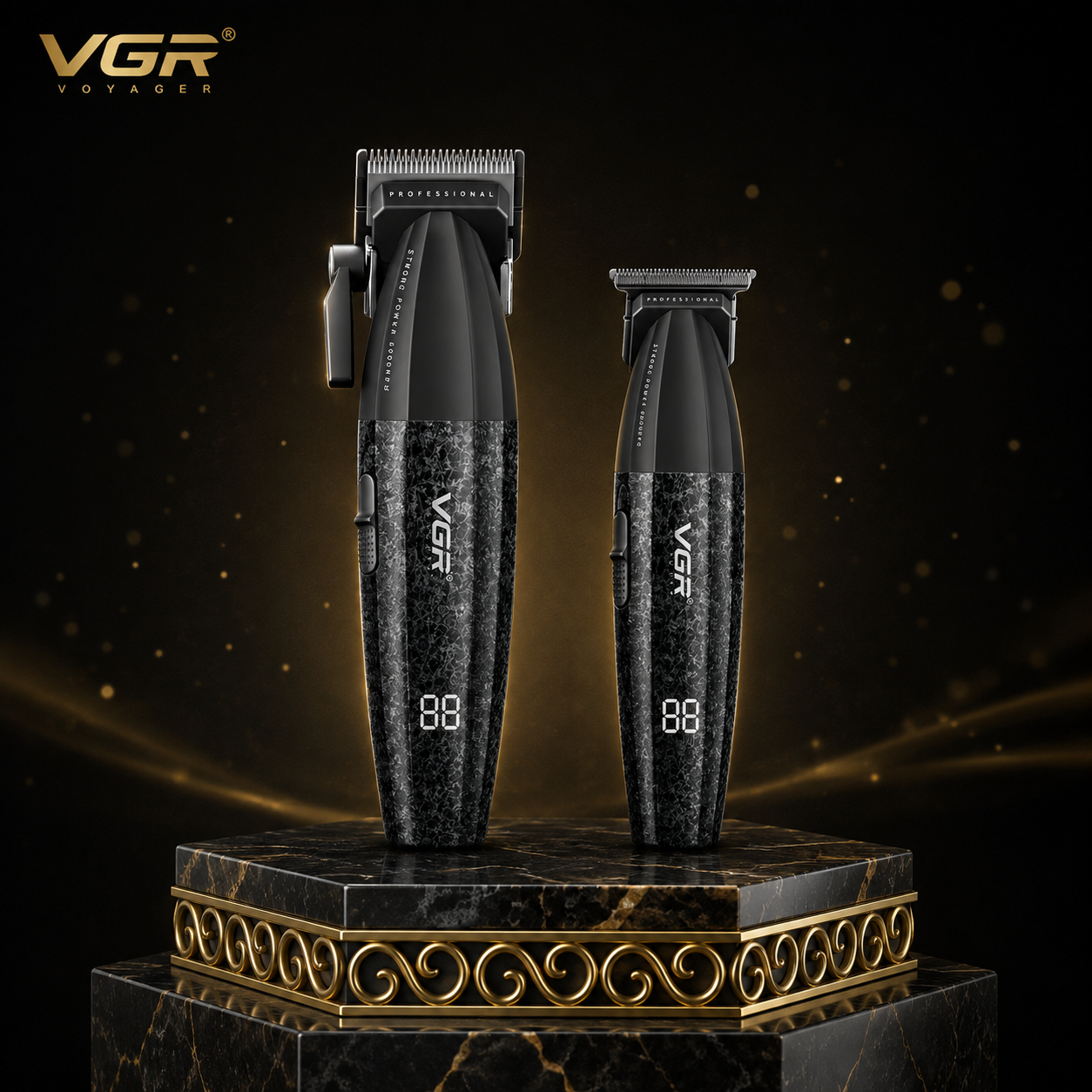 VGR V-640 S2 Professional Barber Combo